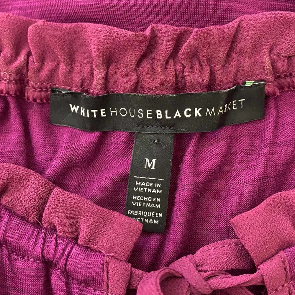 White House Black Market Blouse Size Medium - Picture 5 of 7